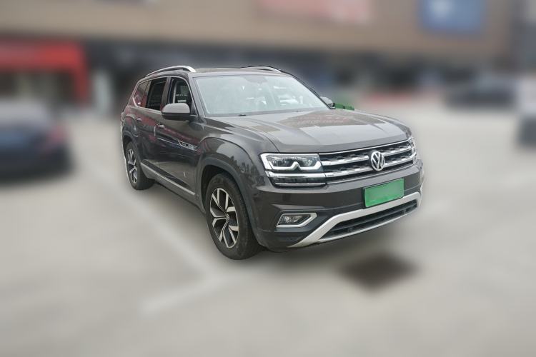 Used Volkswagen Teramont 2017 380TSI Four-Wheel Drive Luxury Edition Front Right 45 Deg