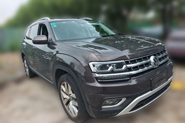 Used Volkswagen Teramont 2017 380TSI Four-Wheel Drive Flagship Edition Front Right 45 Deg