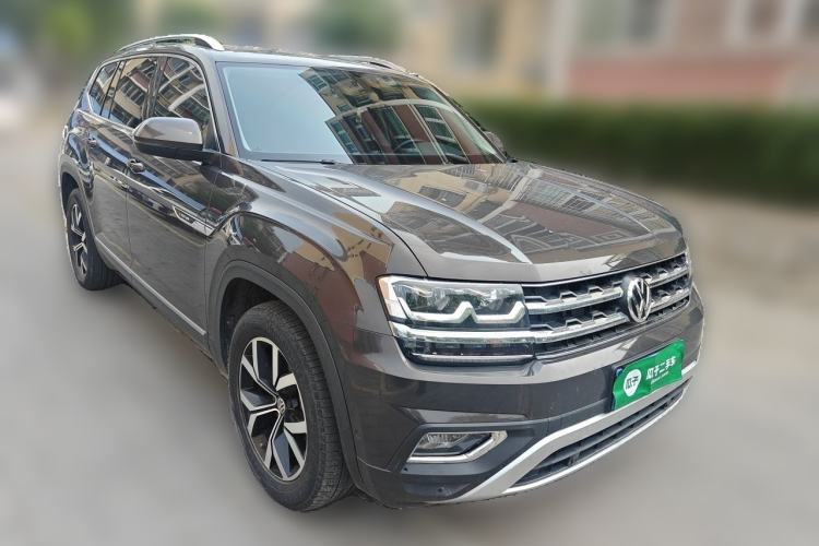 Used Volkswagen Teramont 2017 380TSI Four-Wheel Drive Luxury Edition Front Right 45 Deg