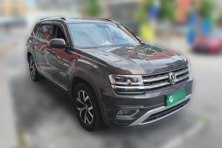 Used Volkswagen Teramont 2017 380TSI Four-Wheel Drive Luxury Edition Front Right 45 Deg