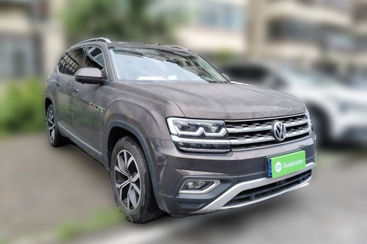 Used Volkswagen Teramont 2017 380TSI Four-Wheel Drive Luxury Edition Front Right 45 Deg