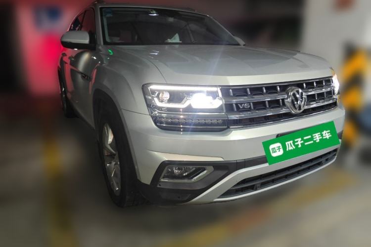 Used Volkswagen Teramont 2017 530 V6 Four-Wheel Drive Flagship Edition Front Right 45 Deg