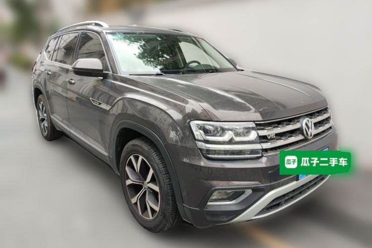Used Volkswagen Teramont 2017 380TSI Four-Wheel Drive Luxury Edition Front Right 45 Deg