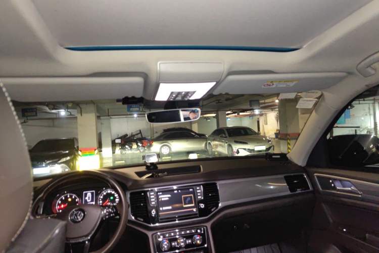 Used Volkswagen Teramont 2017 380TSI Four-Wheel Drive Luxury Edition Headliner