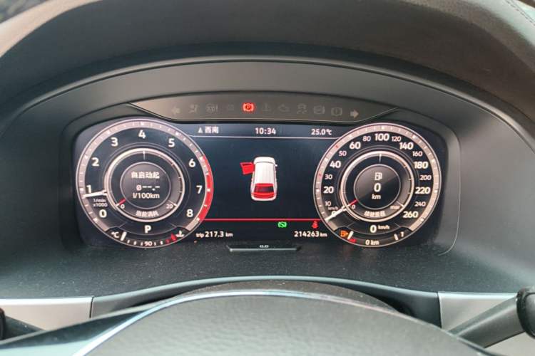 Used Volkswagen Teramont 2017 380TSI Four-Wheel Drive Flagship Edition Instrument Cluster