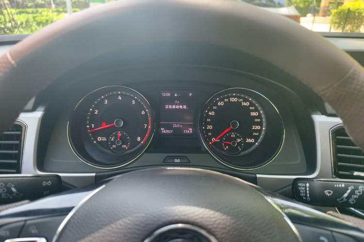 Used Volkswagen Teramont 2017 380TSI Four-Wheel Drive Luxury Edition Instrument Cluster