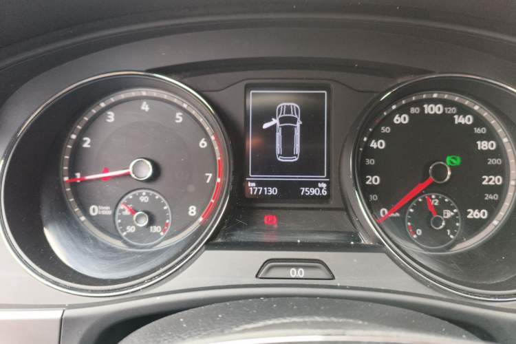 Used Volkswagen Teramont 2017 380TSI Four-Wheel Drive Luxury Edition Instrument Cluster
