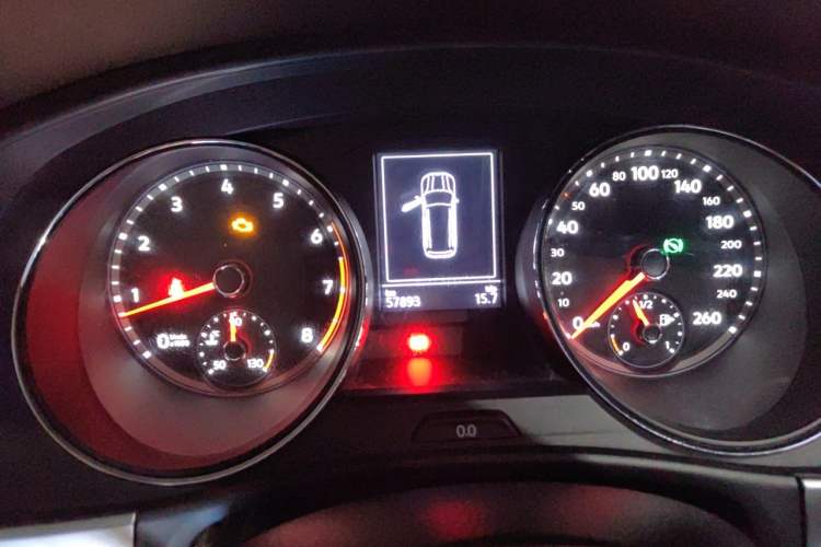 Used Volkswagen Teramont 2017 380TSI Four-Wheel Drive Luxury Edition Instrument Cluster
