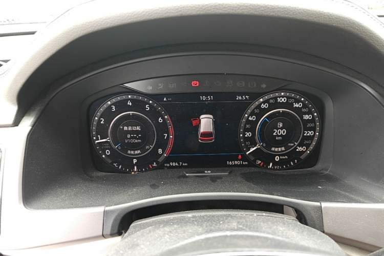 Used Volkswagen Teramont 2017 530 V6 Four-Wheel Drive Supreme Flagship Edition Instrument Cluster