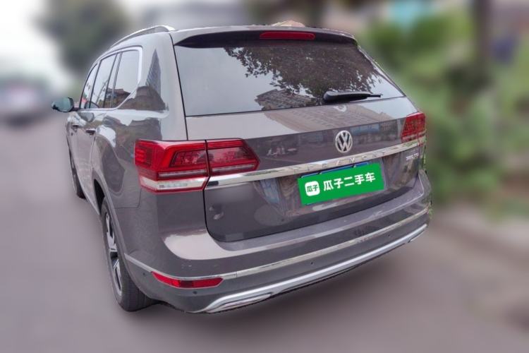 Used Volkswagen Teramont 2017 380TSI Four-Wheel Drive Luxury Edition Rear Left 45 Deg