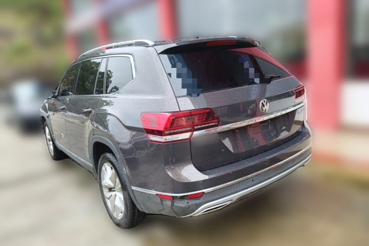 Used Volkswagen Teramont 2017 380TSI Four-Wheel Drive Flagship Edition Rear Left 45 Deg
