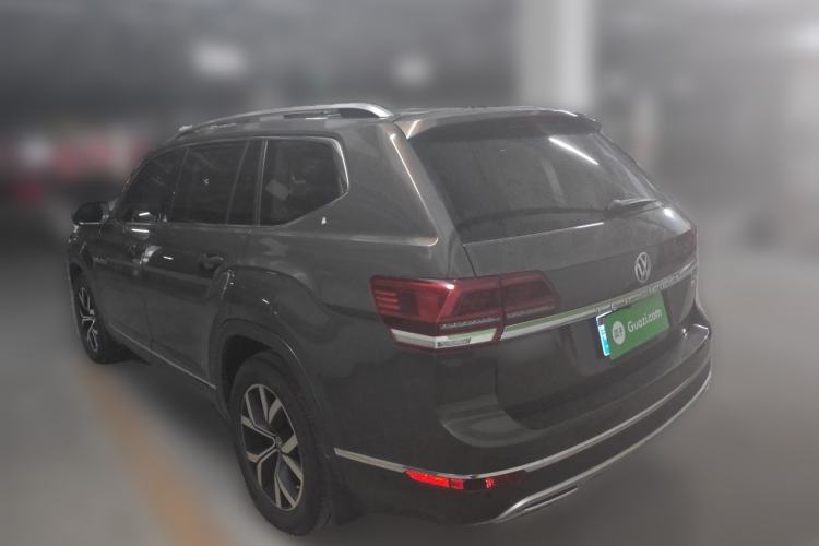 Used Volkswagen Teramont 2017 530 V6 Four-Wheel Drive Luxury Edition Rear Left 45 Deg