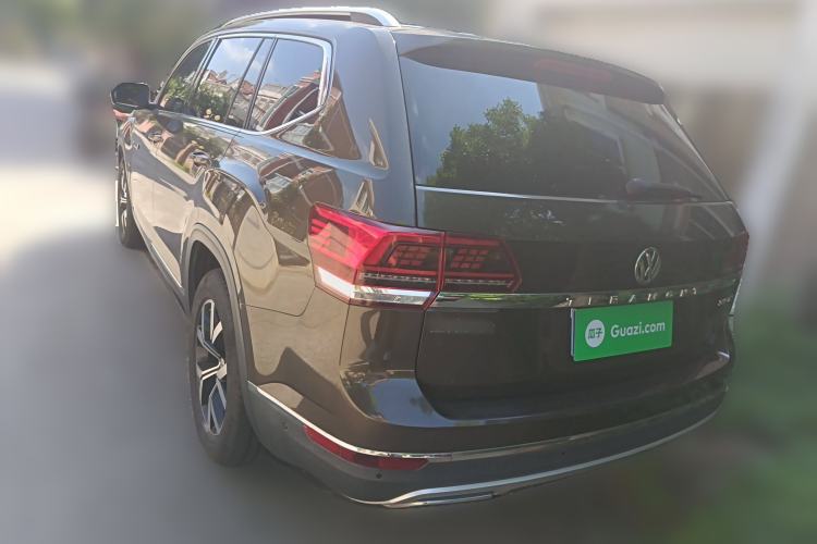 Used Volkswagen Teramont 2017 330TSI Two-Wheel-Drive Luxury Edition Rear Left 45 Deg