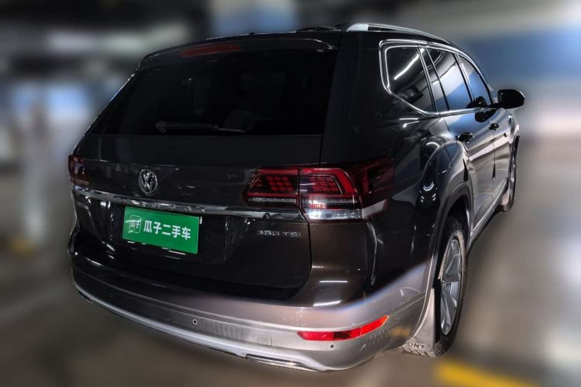 Used Volkswagen Teramont 2017 380TSI Four-Wheel Drive Comfort Edition Rear Right 45 Deg