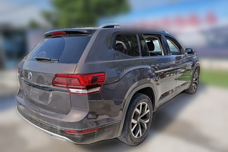 Used Volkswagen Teramont 2017 380TSI Four-Wheel Drive Luxury Edition Rear Right 45 Deg