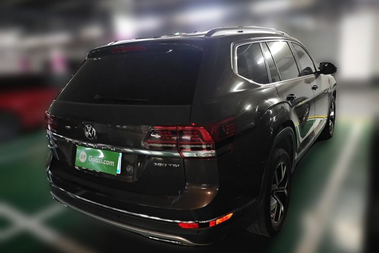 Used Volkswagen Teramont 2017 380TSI Four-Wheel Drive Luxury Edition Rear Right 45 Deg
