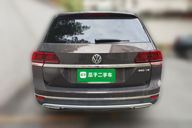 Used Volkswagen Teramont 2017 380TSI Four-Wheel Drive Luxury Edition Rear