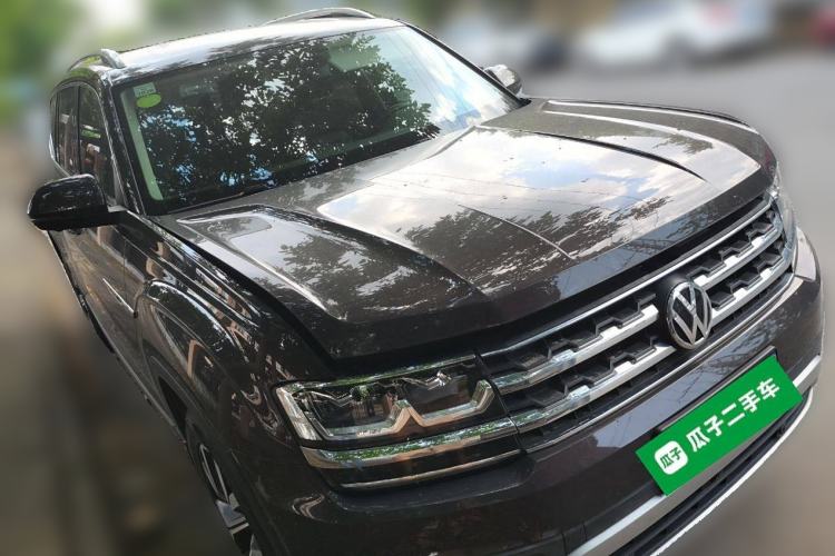 Used Volkswagen Teramont 2017 380TSI Four-Wheel Drive Luxury Edition Front Right 45 Deg
