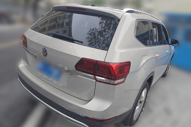 Used Volkswagen Teramont 2017 330TSI Two-Wheel-Drive Flagship Edition Rear Right 45 Deg