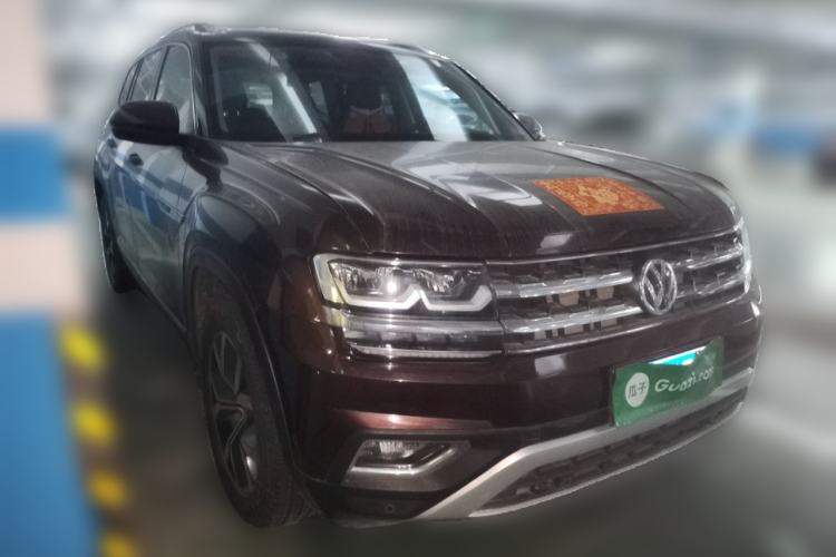 Used Volkswagen Teramont 2017 380TSI Four-Wheel Drive Luxury Edition Front Right 45 Deg