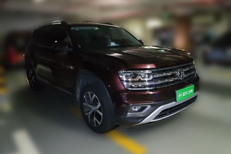 Used Volkswagen Teramont 2017 330TSI Two-Wheel-Drive Luxury Edition Front Right 45 Deg