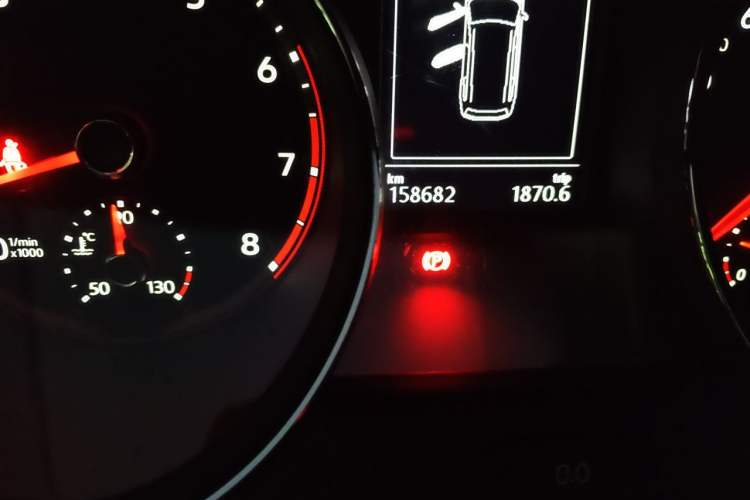 Used Volkswagen Teramont 2017 330TSI Two-Wheel-Drive Luxury Edition Odometer Close Up