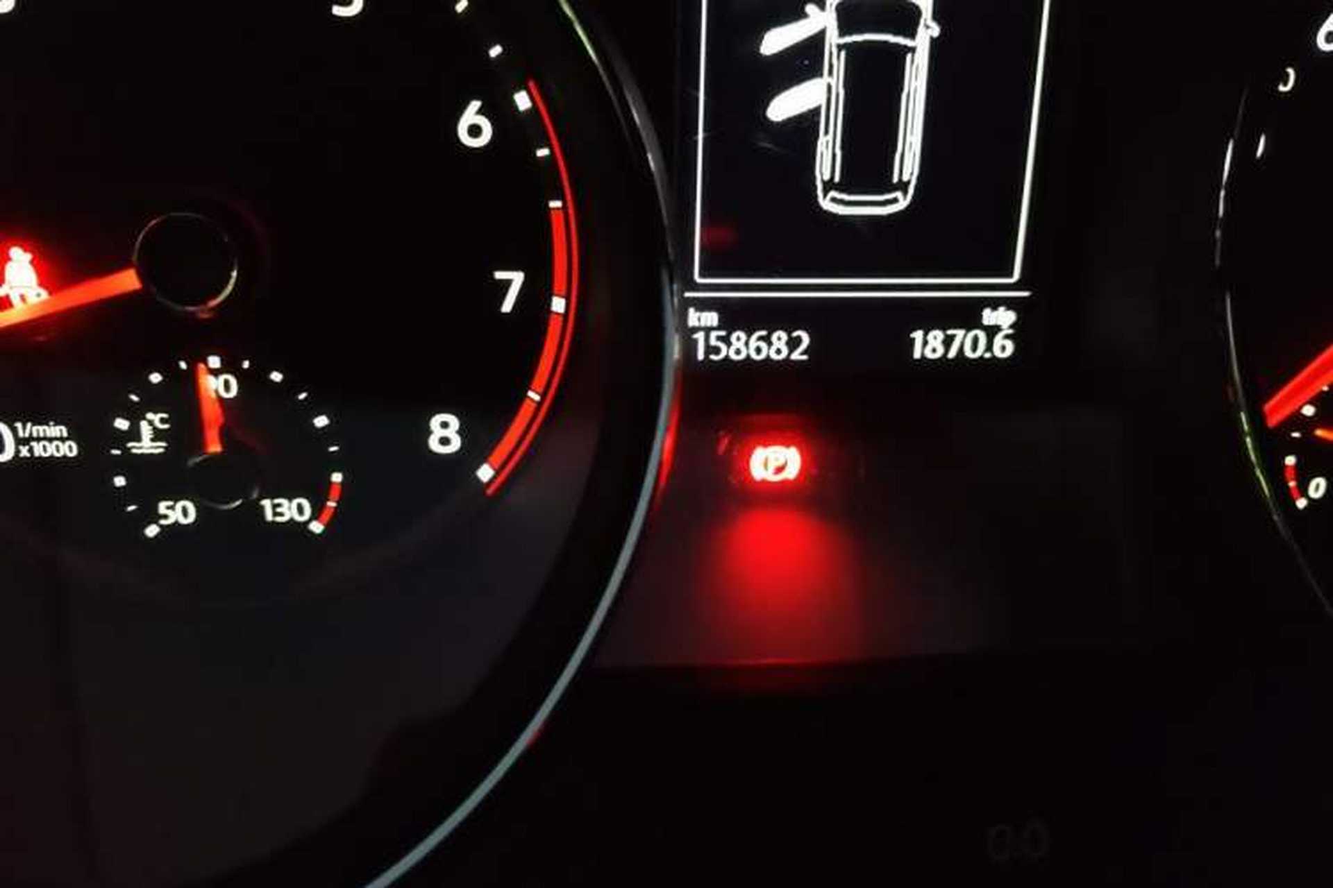 Used Volkswagen Teramont 2017 330TSI Two-Wheel-Drive Luxury Edition Odometer Close Up