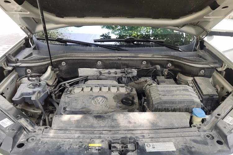Used Volkswagen Teramont 2017 530 V6 Four-Wheel Drive Supreme Flagship Edition Engine Bay