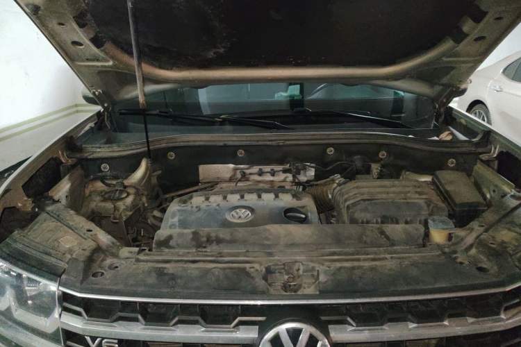 Used Volkswagen Teramont 2017 530 V6 Four-Wheel Drive Luxury Edition Engine Bay