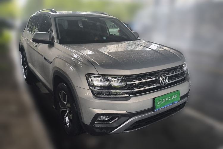 Used Volkswagen Teramont 2017 380TSI Four-Wheel Drive Luxury Edition Front Right 45 Deg
