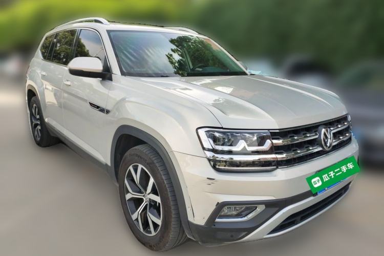 Used Volkswagen Teramont 2017 380TSI Four-Wheel Drive Luxury Edition Front Right 45 Deg