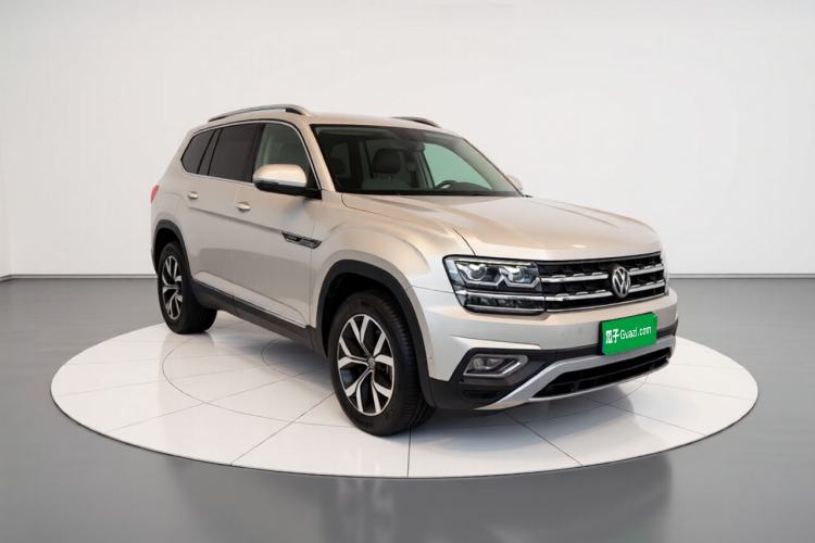 Used Volkswagen Teramont 2017 380TSI Four-Wheel Drive Luxury Edition Front Right 45 Deg