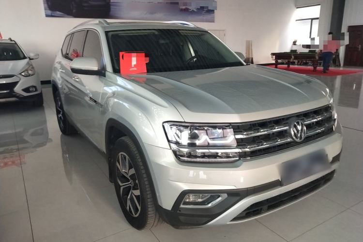 Used Volkswagen Teramont 2017 380TSI Four-Wheel Drive Luxury Edition Front Right 45 Deg