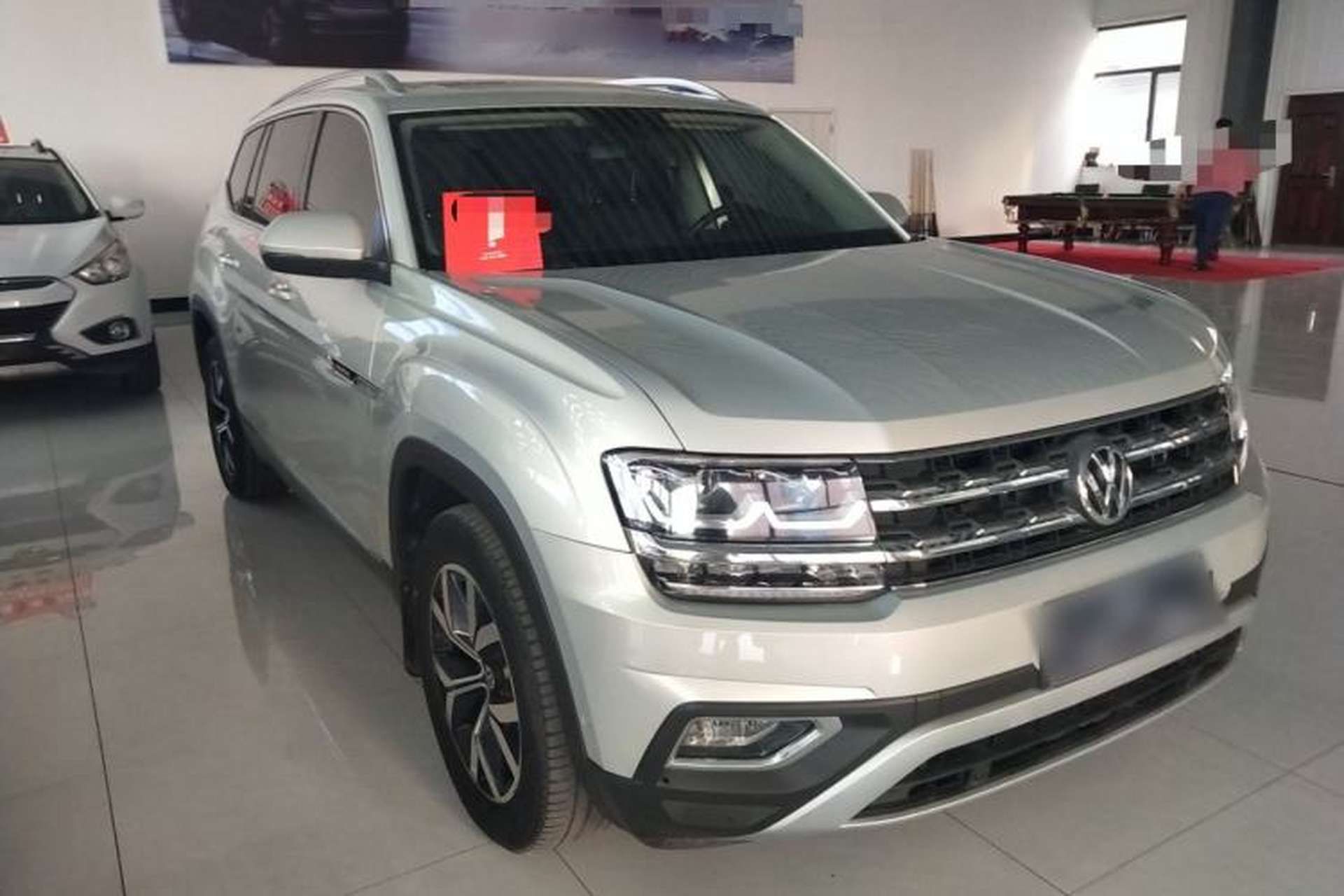 Used Volkswagen Teramont 2017 380TSI Four-Wheel Drive Luxury Edition Front Right 45 Deg