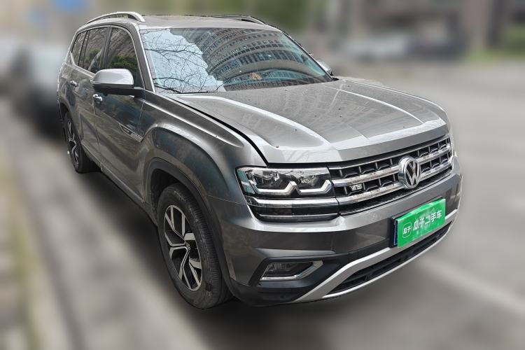 Used Volkswagen Teramont 2017 530 V6 Four-Wheel Drive Luxury Edition Front Right 45 Deg