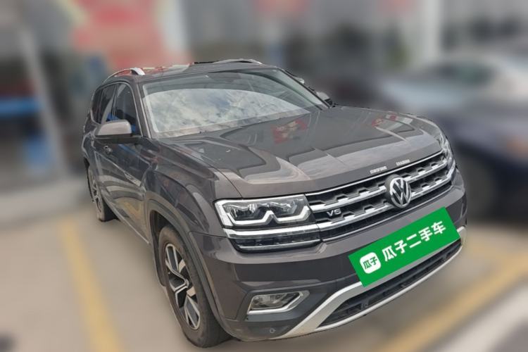 Used Volkswagen Teramont 2017 530 V6 Four-Wheel Drive Luxury Edition Front Right 45 Deg