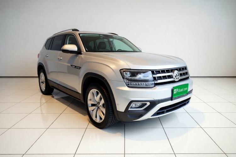 Used Volkswagen Teramont 2017 380TSI Four-Wheel Drive Flagship Edition Front Right 45 Deg
