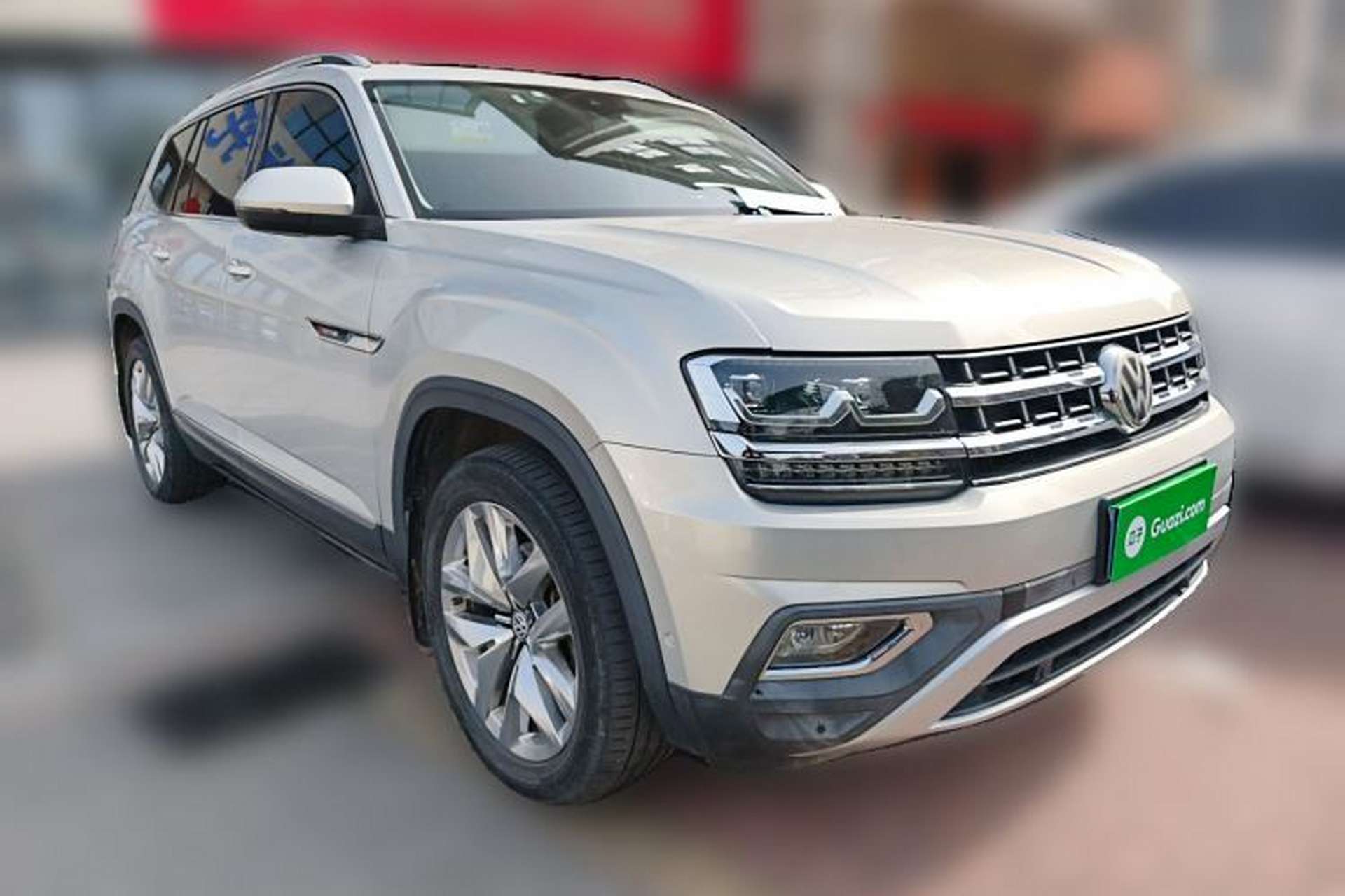 Used Volkswagen Teramont 2017 380TSI Four-Wheel Drive Flagship Edition Front Right 45 Deg