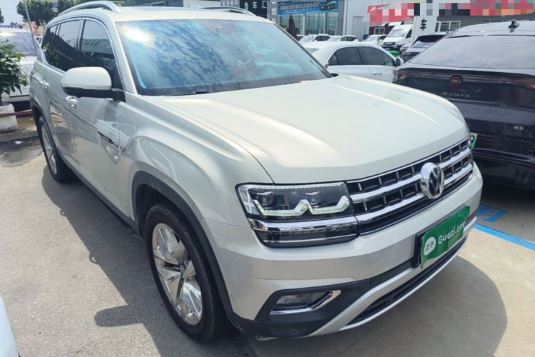 Used Volkswagen Teramont 2017 380TSI Four-Wheel Drive Flagship Edition Front Right 45 Deg