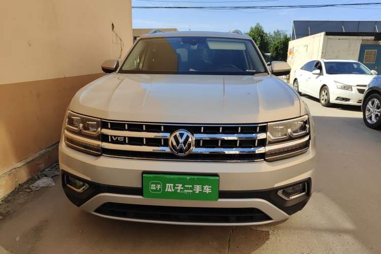 Used Volkswagen Teramont 2017 530 V6 Four-Wheel Drive Supreme Flagship Edition Front