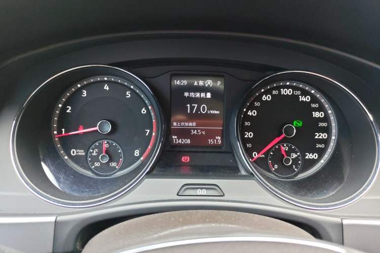 Used Volkswagen Teramont 2017 380TSI Four-Wheel Drive Luxury Edition Instrument Cluster