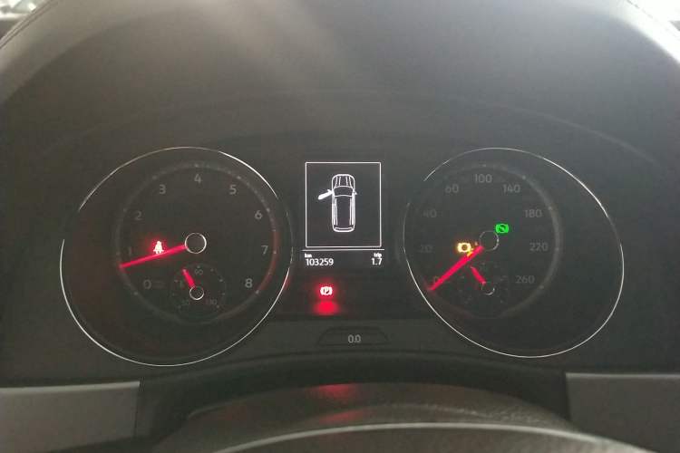 Used Volkswagen Teramont 2017 380TSI Four-Wheel Drive Luxury Edition Instrument Cluster