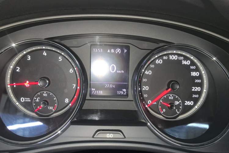 Used Volkswagen Teramont 2017 380TSI Four-Wheel Drive Luxury Edition Instrument Cluster
