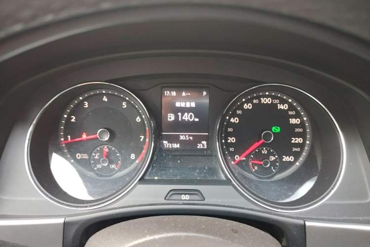 Used Volkswagen Teramont 2017 380TSI Four-Wheel Drive Luxury Edition Instrument Cluster