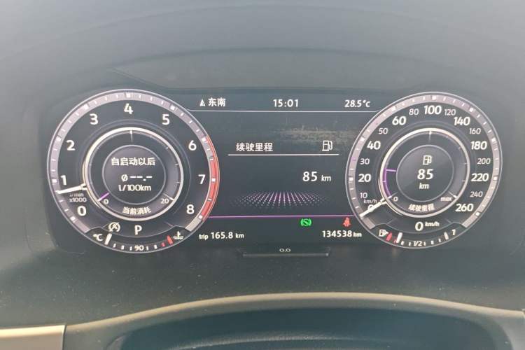 Used Volkswagen Teramont 2017 530 V6 Four-Wheel Drive Flagship Edition Instrument Cluster
