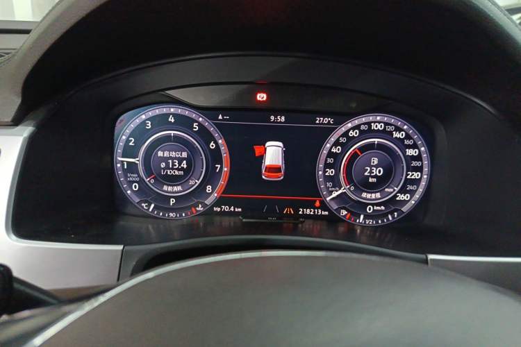 Used Volkswagen Teramont 2017 330TSI Two-Wheel-Drive Flagship Edition Instrument Cluster