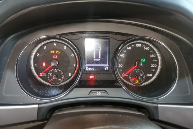 Used Volkswagen Teramont 2017 380TSI Four-Wheel Drive Luxury Edition Instrument Cluster