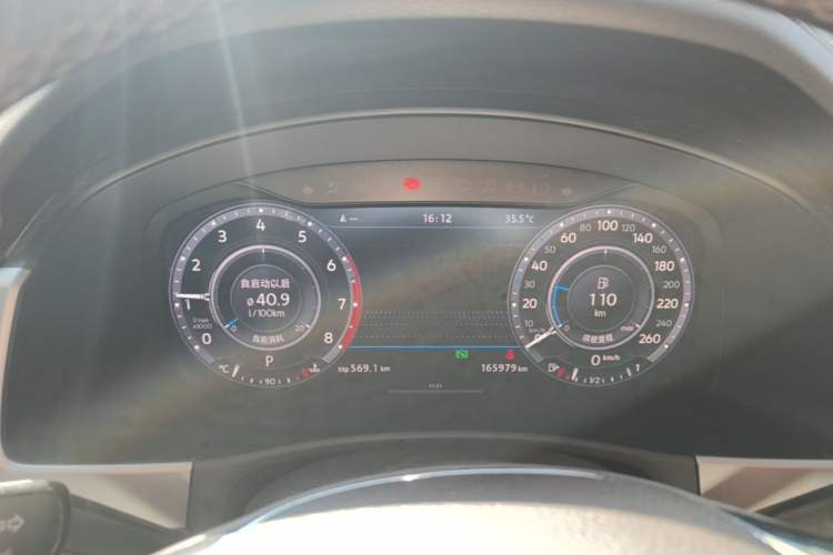 Used Volkswagen Teramont 2017 530 V6 Four-Wheel Drive Supreme Flagship Edition Instrument Cluster