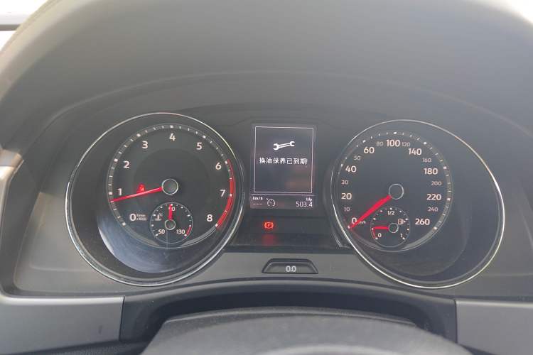 Used Volkswagen Teramont 2017 380TSI Four-Wheel Drive Luxury Edition Instrument Cluster