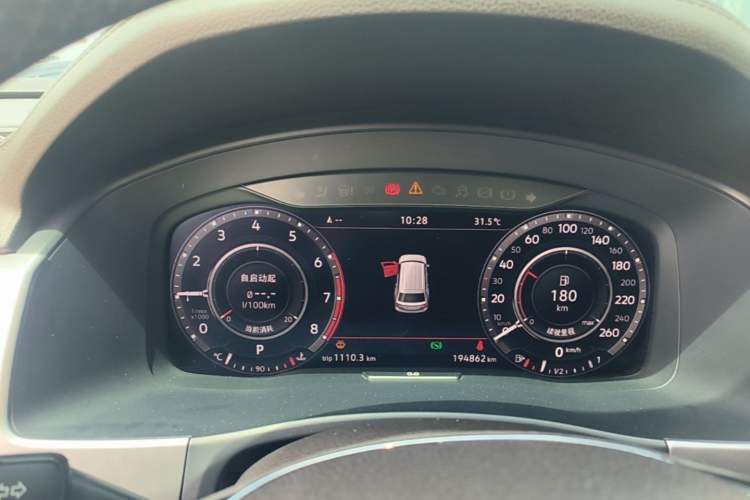 Used Volkswagen Teramont 2017 380TSI Four-Wheel Drive Flagship Edition Instrument Cluster
